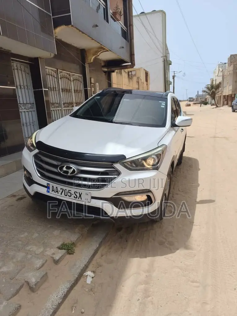 Hyundai Santa Fe 2018 Blanc
