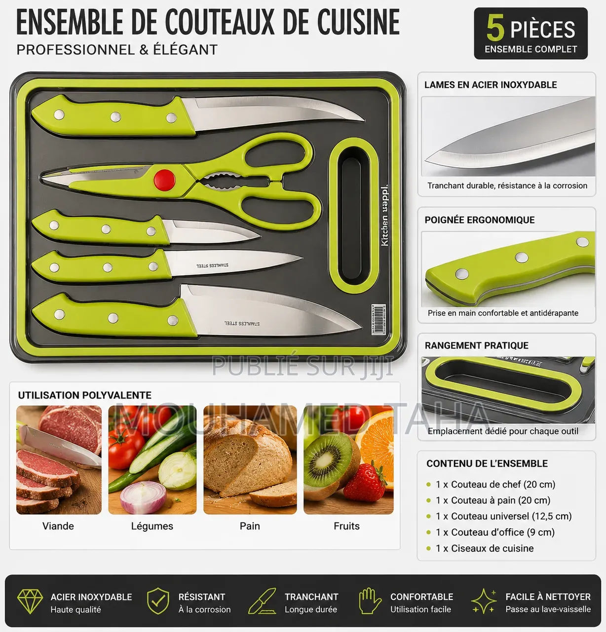 Ensemble Couteaux
