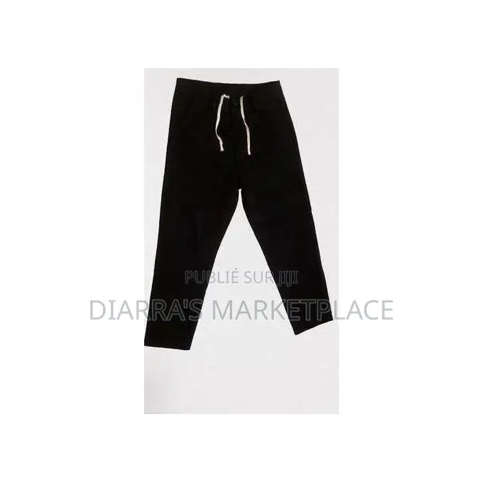 Pantalon Noir À Coupe Décontracté Pour Femme - Taille M