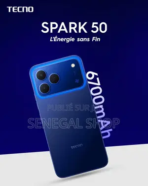 Nouveau Tecno Spark 50 128 GB Bleu