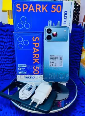Nouveau Tecno Spark 50 128 GB Bleu