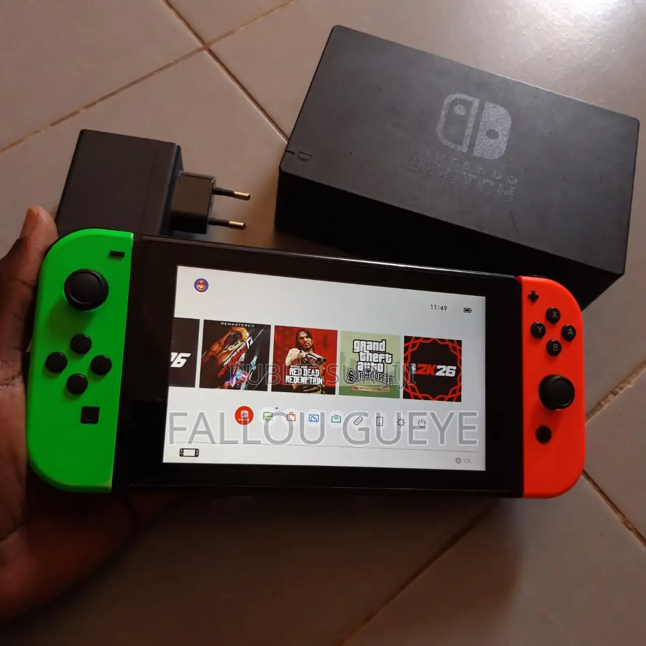 Nintendo Switch Pucé