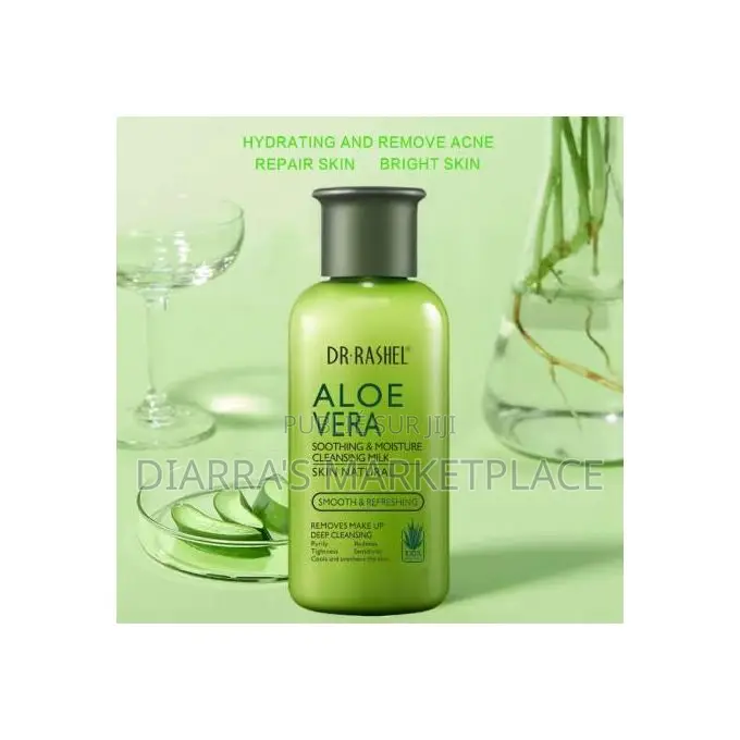 Dr Rashell Lait Nettoyant Apaisant Et Hydratant À l'Aloe Vera - 160ml