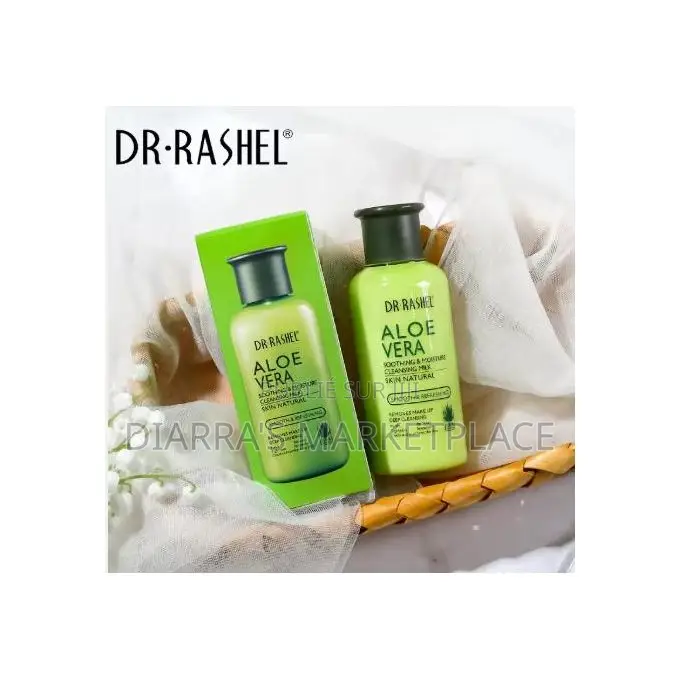 Dr Rashell Lait Nettoyant Apaisant Et Hydratant À l'Aloe Vera - 160ml