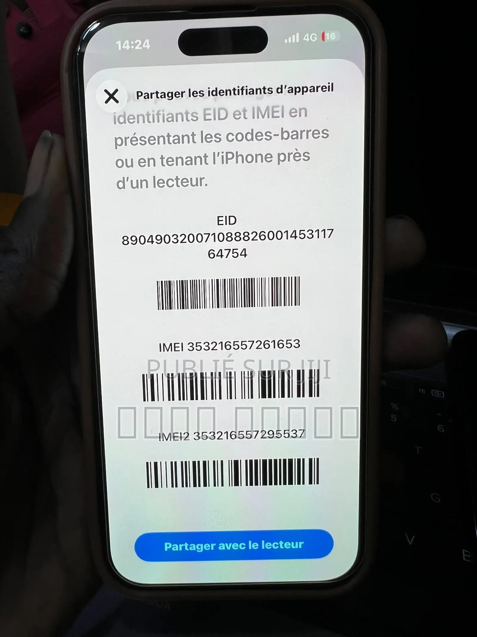 Nouveau Apple iPhone 14 Pro 128 GB Noir