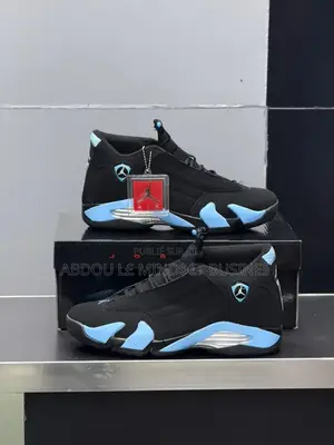 Air Jordan 14 Noir-Bleu Disponible