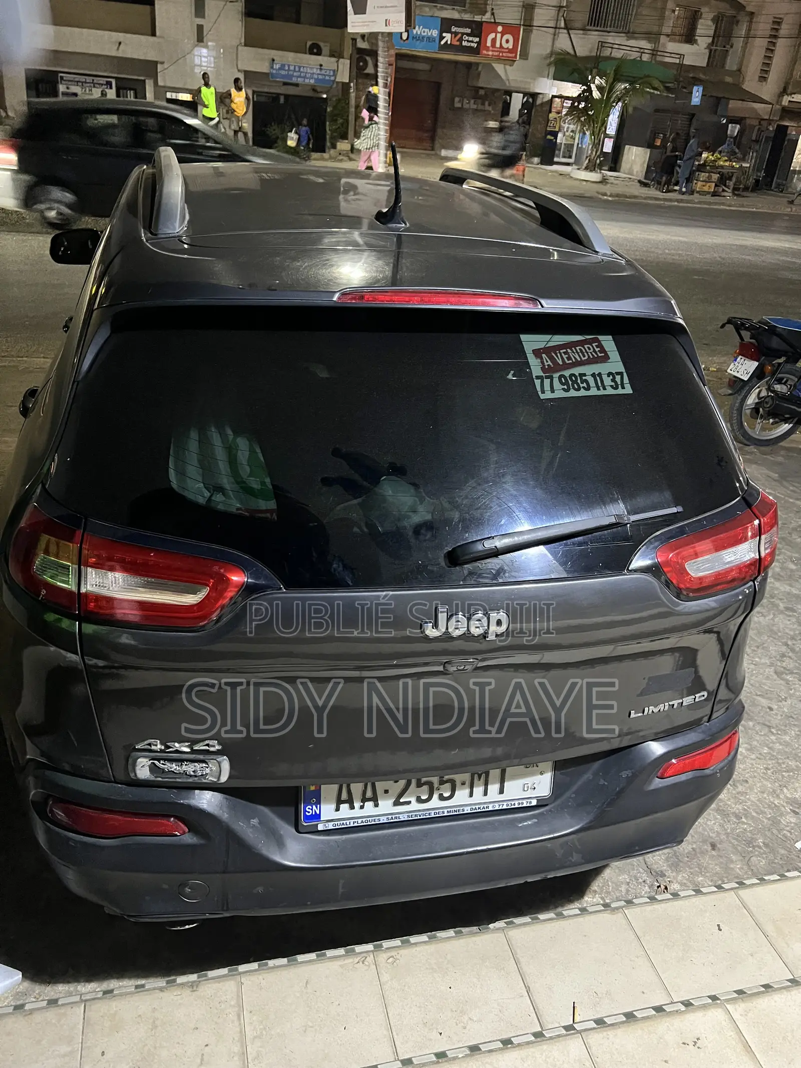Jeep Cherokee 2015 Noir