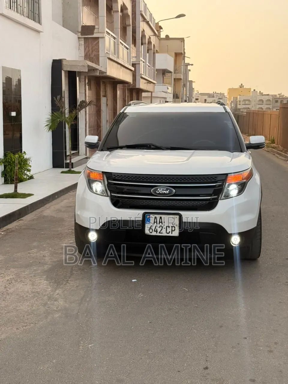 Ford Explorer 2014 Blanc