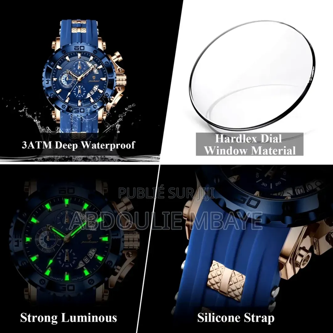 Montre Pour Homme Poedagar 892