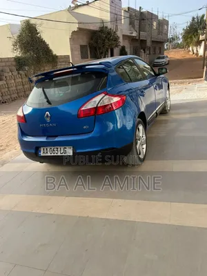 Renault Megane 2012 Bleu