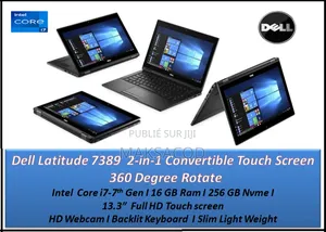 Ordinateur portable Dell Latitude 7389 16GB Intel Core i7 SSD 256GB