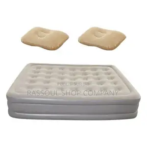 Matelas Gonflable 2 Place Avec Pompe Électrique