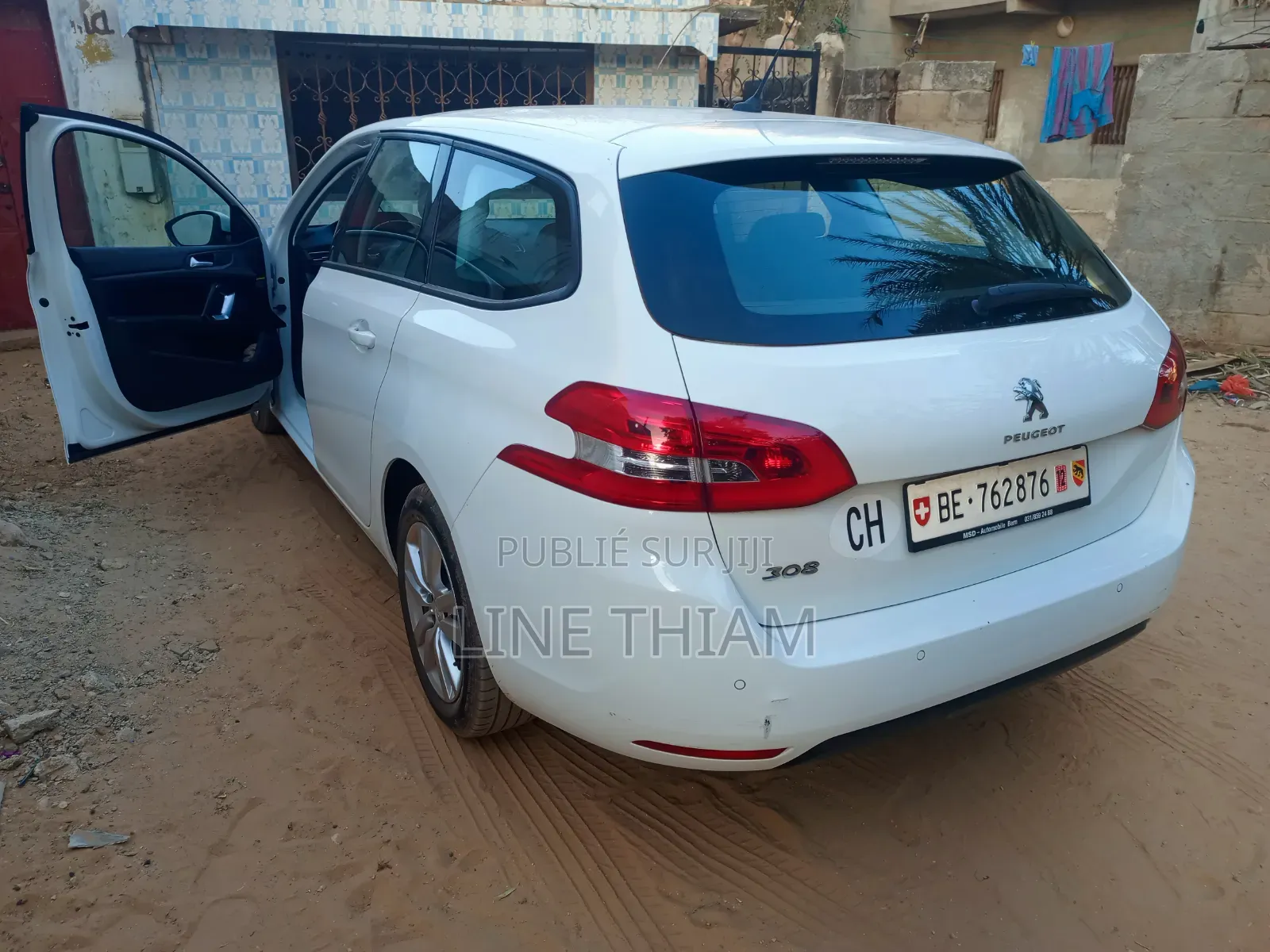 Peugeot 308 2018 Blanc