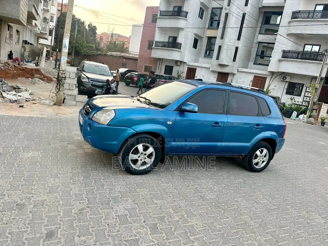 Hyundai Tucson 2008 Bleu