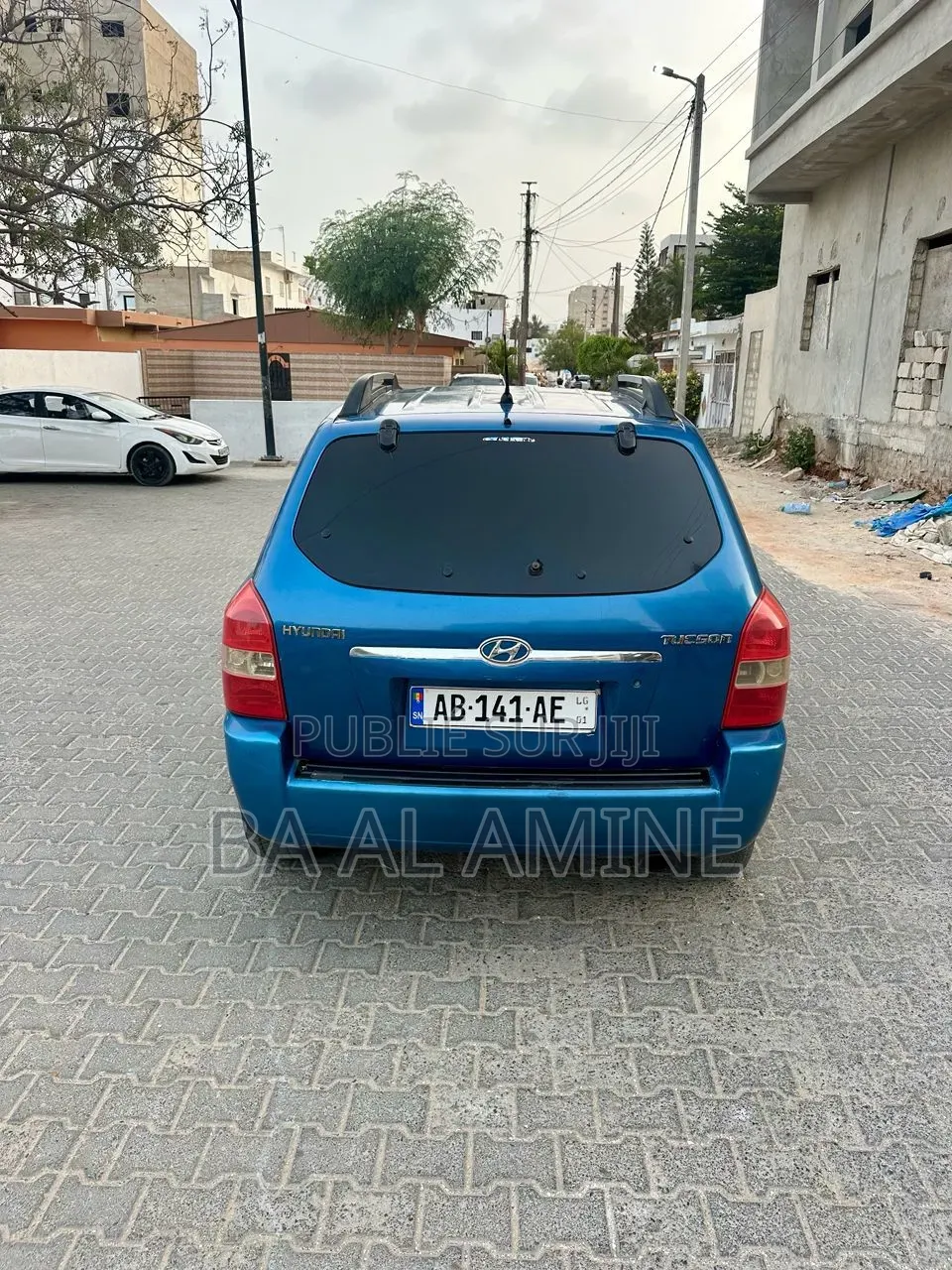 Hyundai Tucson 2008 Bleu