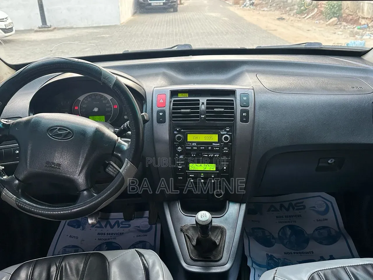 Hyundai Tucson 2008 Bleu
