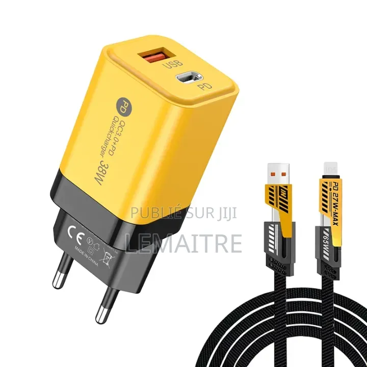 Chargeur Rapide + Câble Offerte