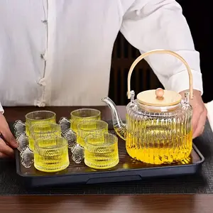 Ensemble Théière 7 Pièces en Verre Prix:5500f