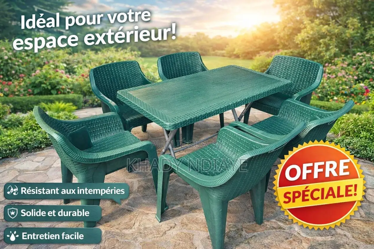 Ensemble Table À Manger en Plastique