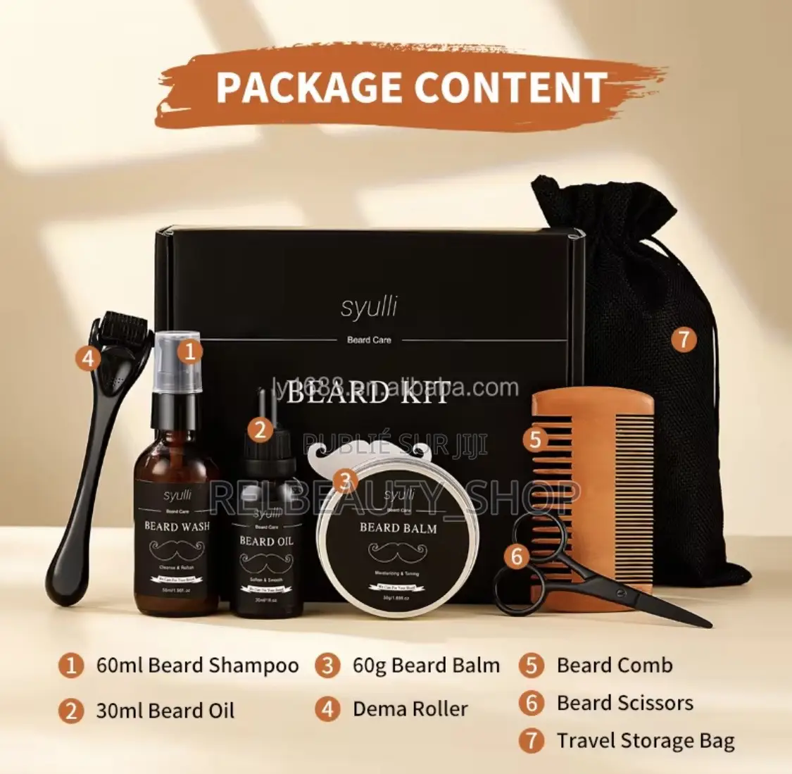 Kit Barbe Pour Homme