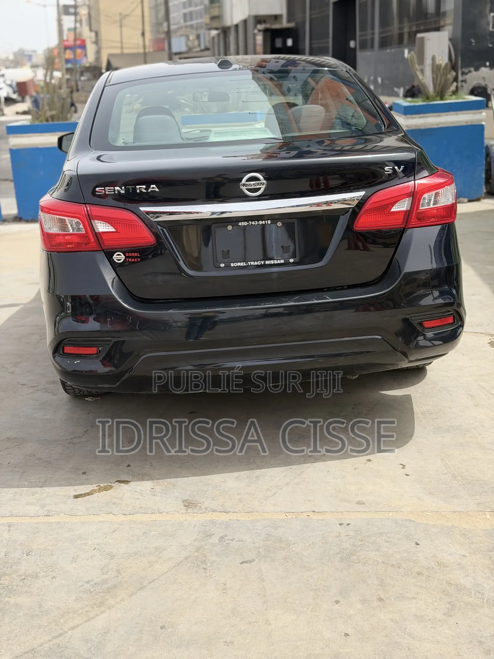 Nissan Sentra SV 2017 Noir
