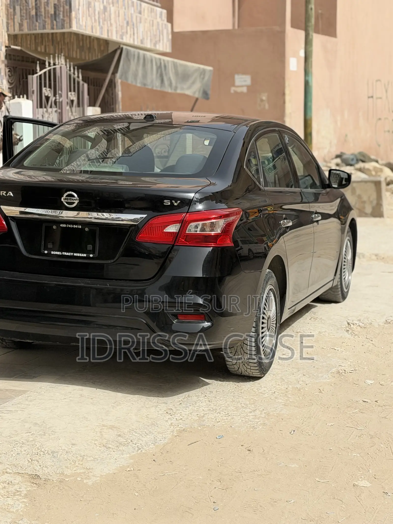 Nissan Sentra SV 2017 Noir