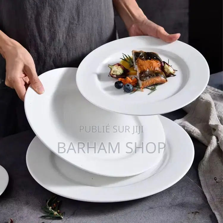 Assiettes en Porcelaines