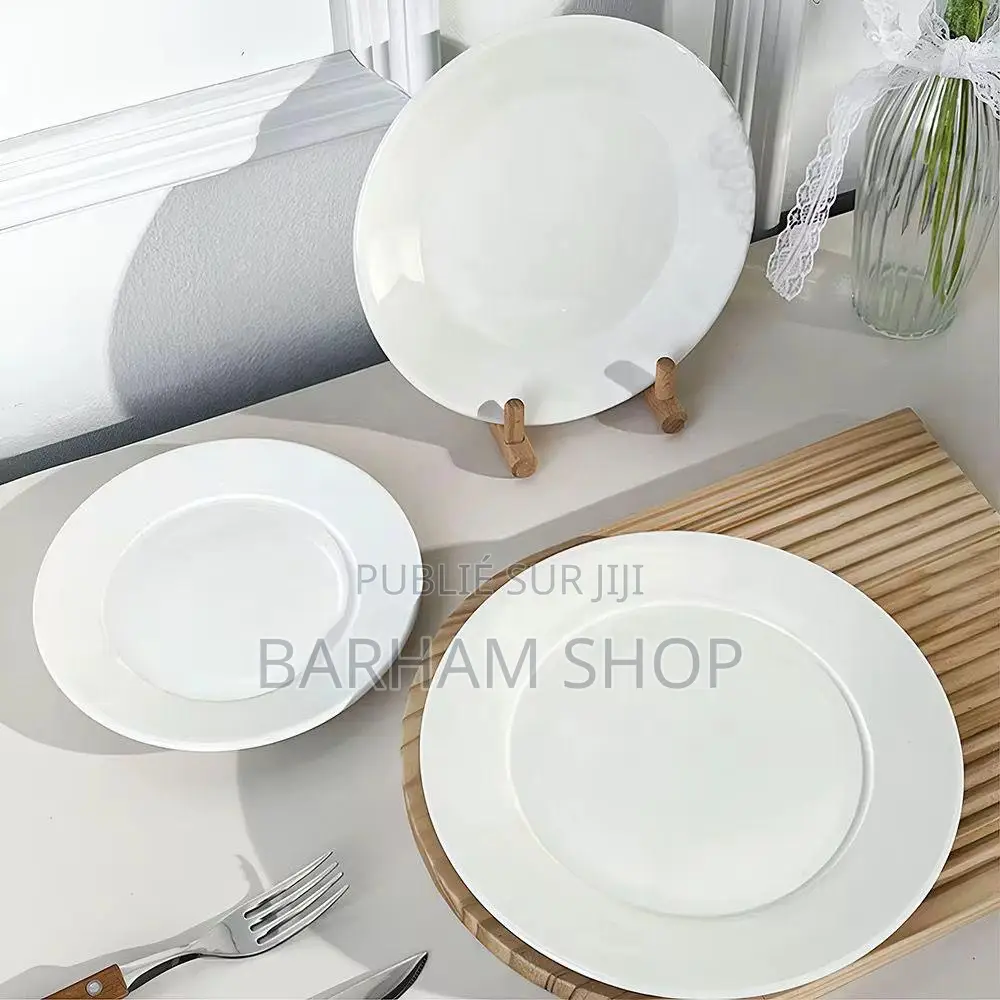 Assiettes en Porcelaines