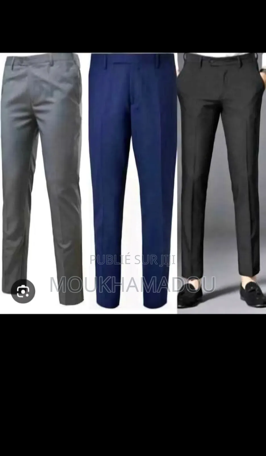 Pantalon Homme Classique – Élégant Confortable