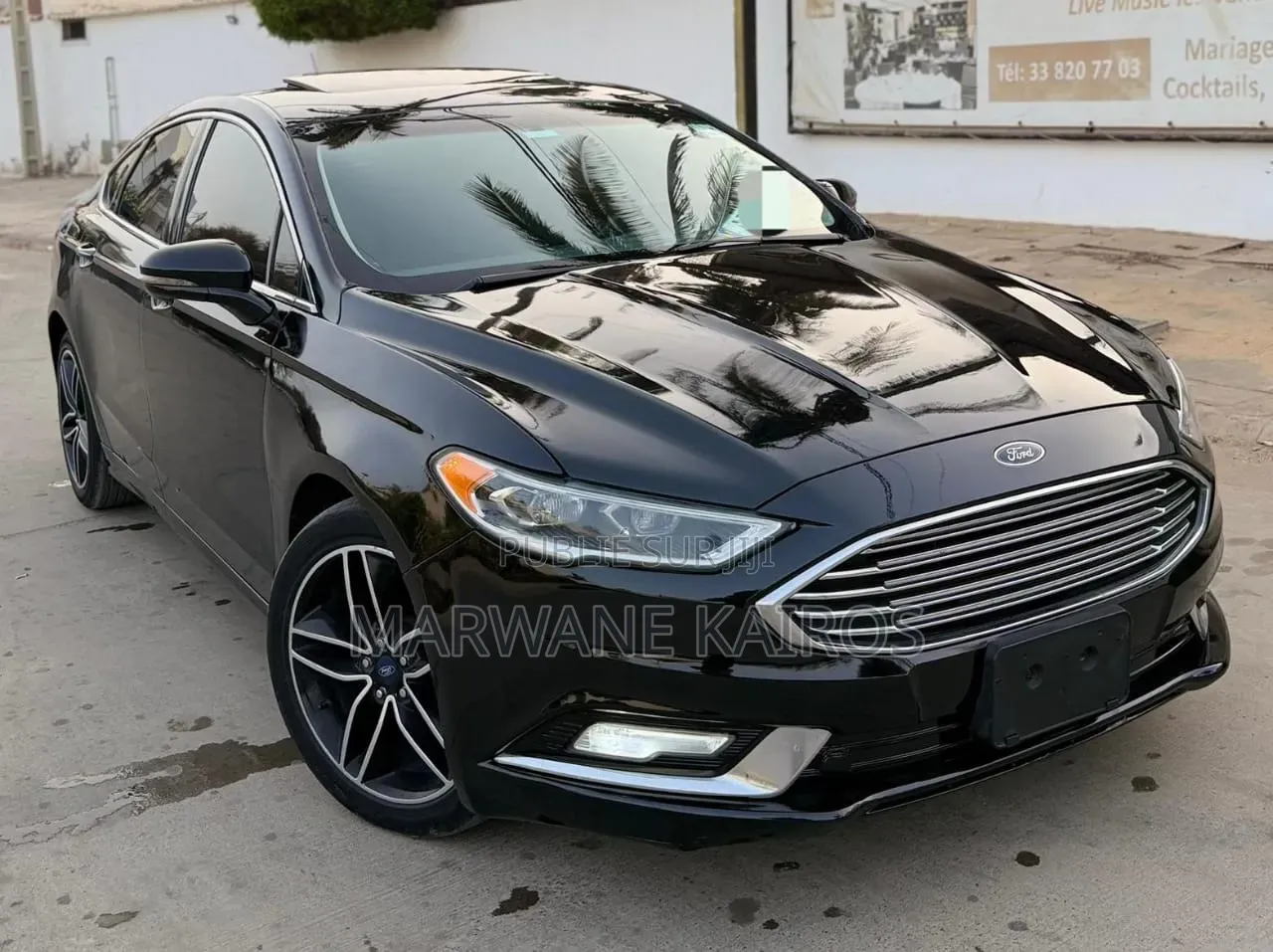 Ford Fusion 2018 Noir