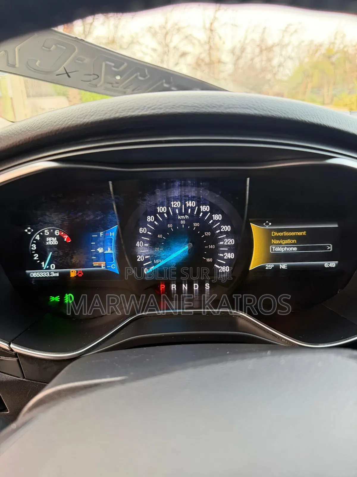 Ford Fusion 2018 Noir