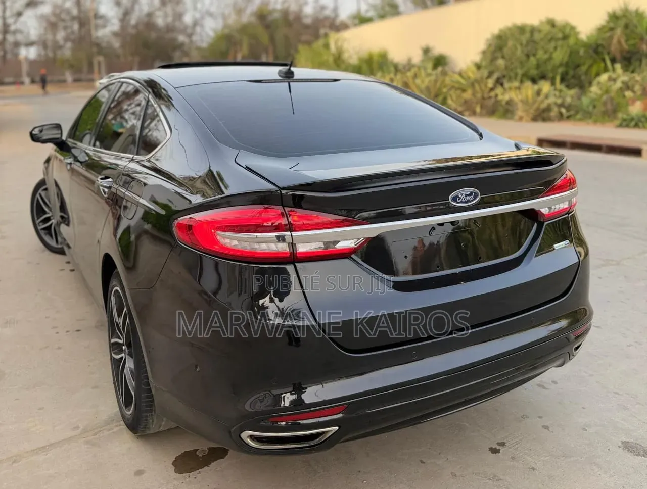 Ford Fusion 2018 Noir