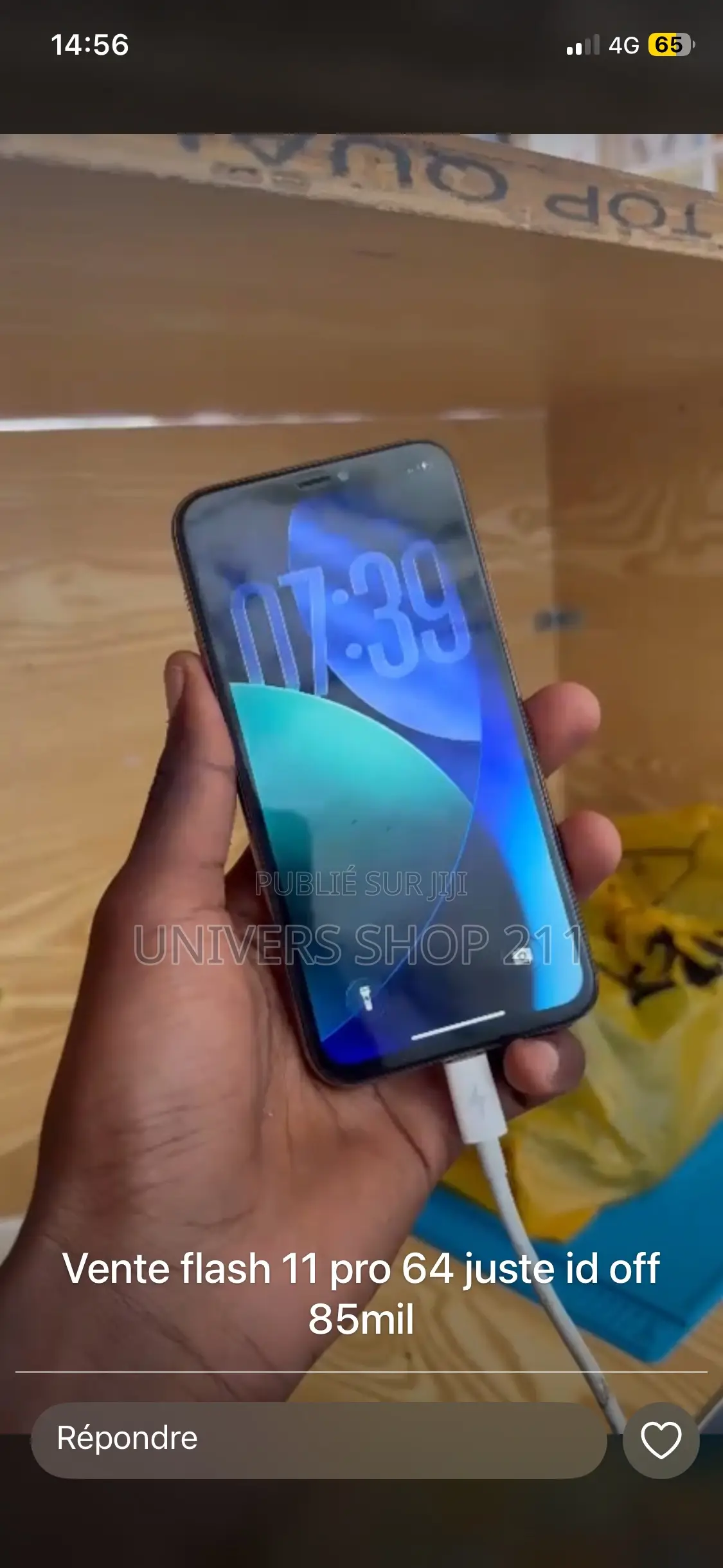 Apple iPhone 11 Pro 64 GB Blanc