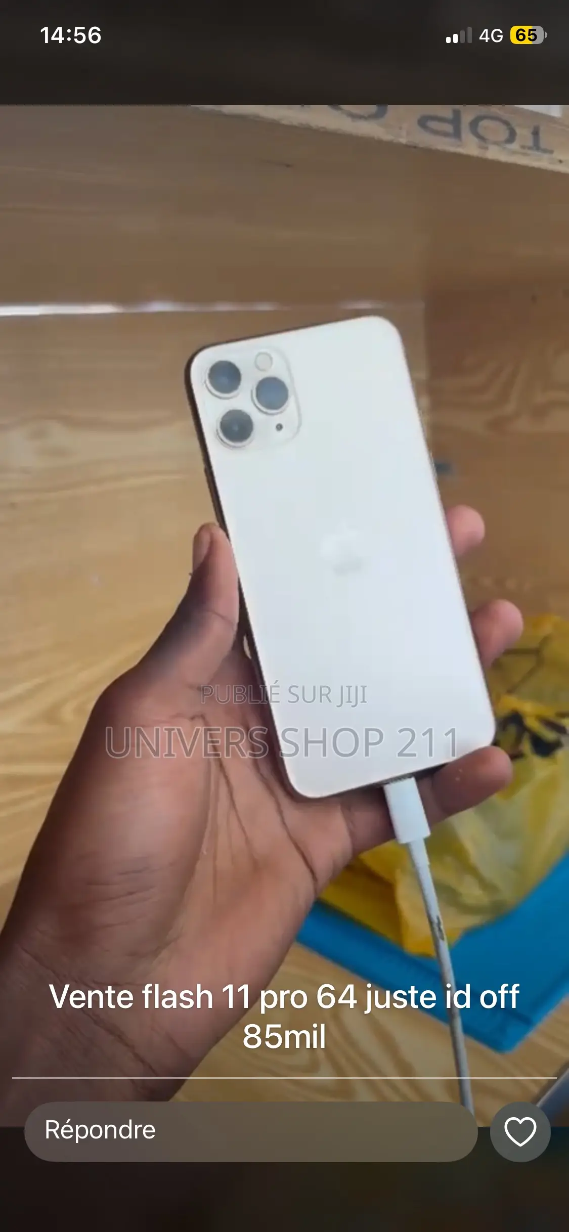 Apple iPhone 11 Pro 64 GB Blanc