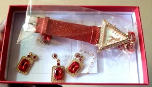  Coffret De Luxe Femme + 1montre Offerte Comme Cadeau 