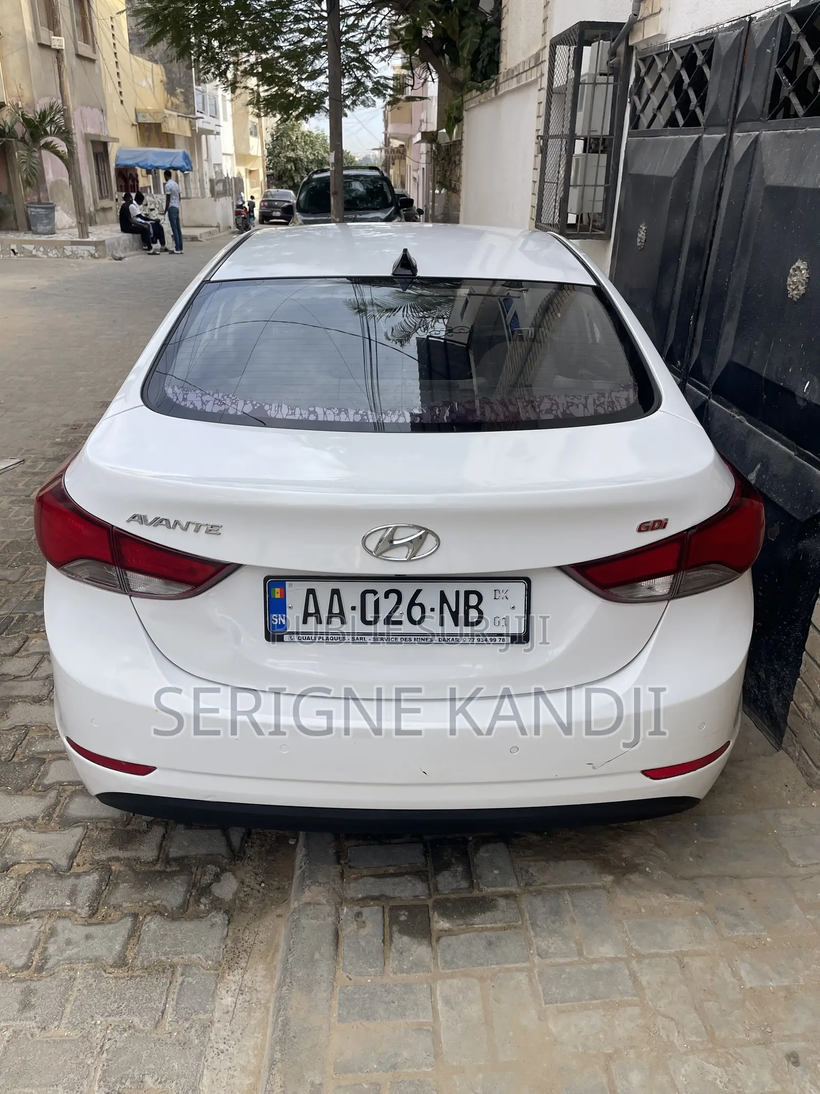 Hyundai Avante 2015 Blanc