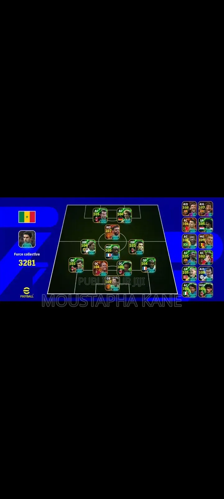 Compte Efootball