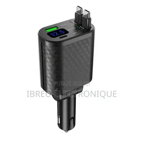 Chargeur De Voiture Rétractable