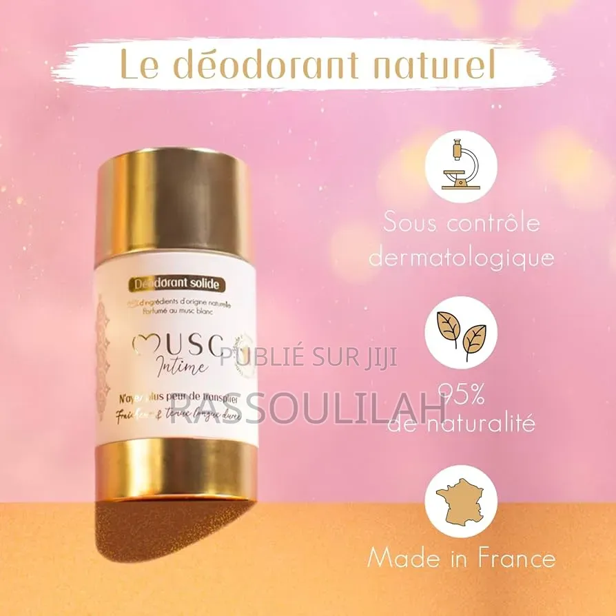 Déodorant Naturel Musc