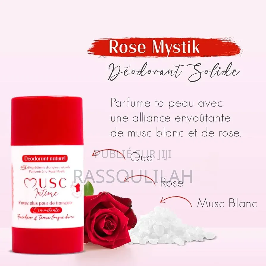 Déodorant Naturel Musc