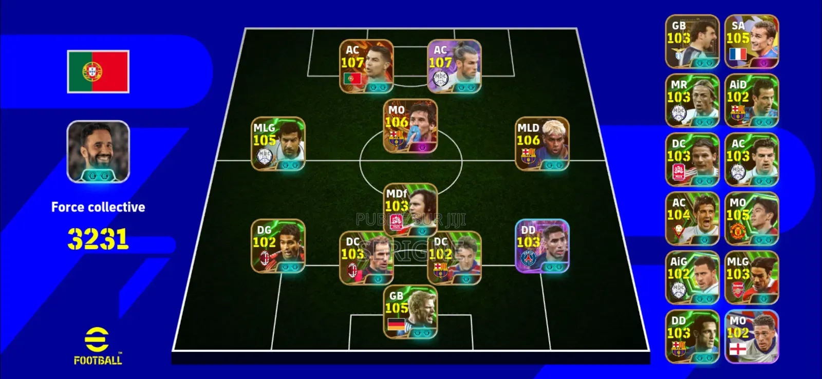 Compte Efootball