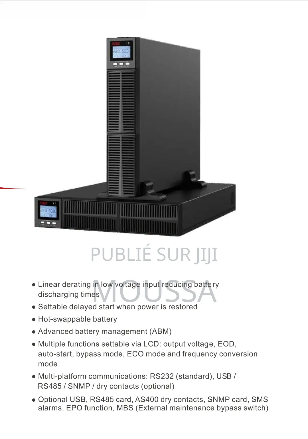 Nouveau Serveur Autre Autre 256GB Autre SSHD (Hybrid) 3T