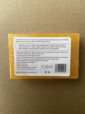 Savon Curcuma+Kojic Acid