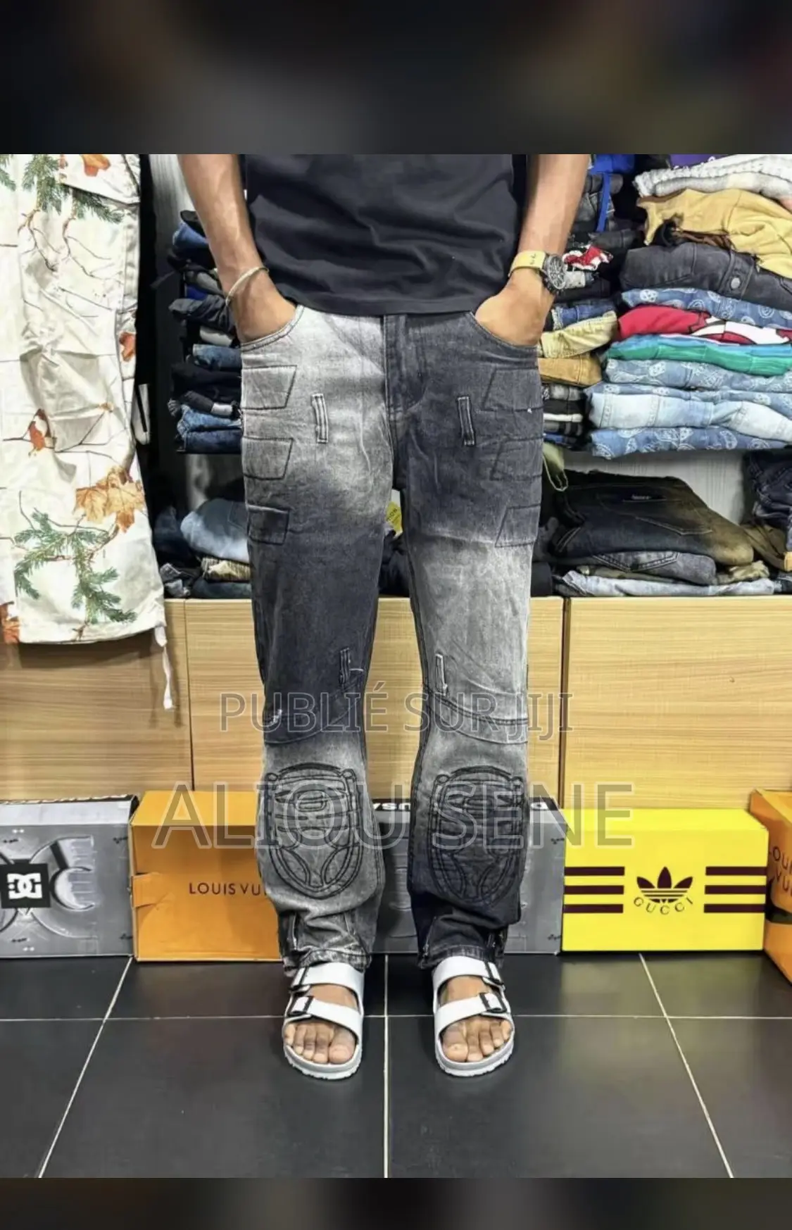 Bas Large Homme Femme