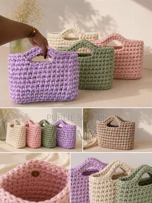 Minibags Au Crochet
