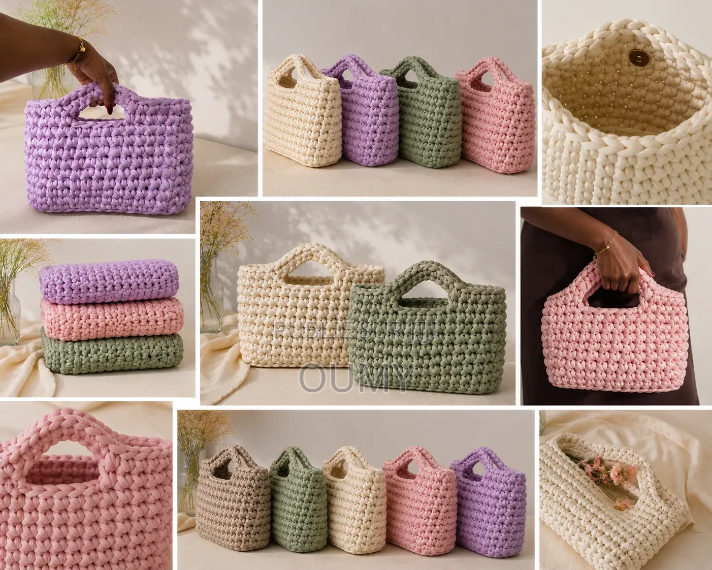 Minibags Au Crochet