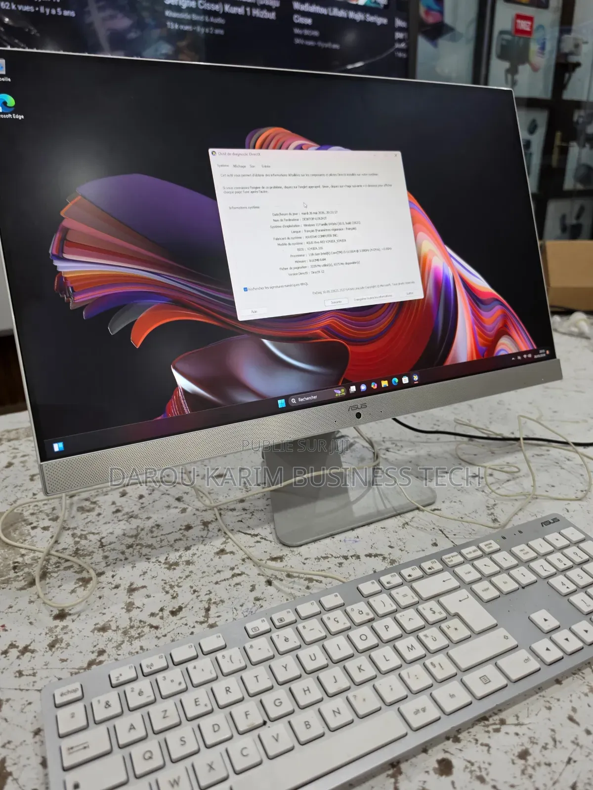Nouveau Asus Vivo AiO V241IC 8GB Intel Core i3 SSD 256GB