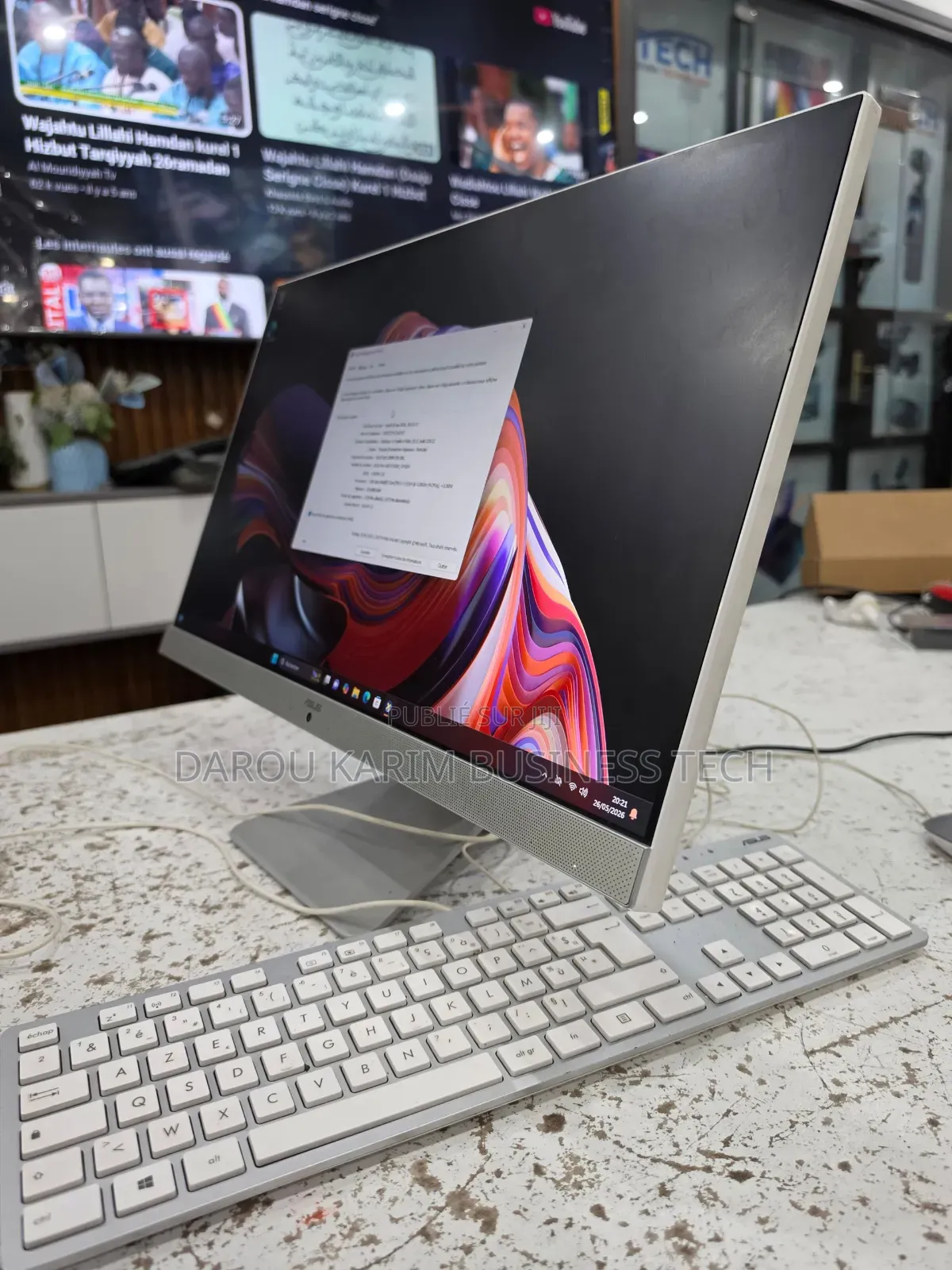 Nouveau Asus Vivo AiO V241IC 8GB Intel Core i3 SSD 256GB