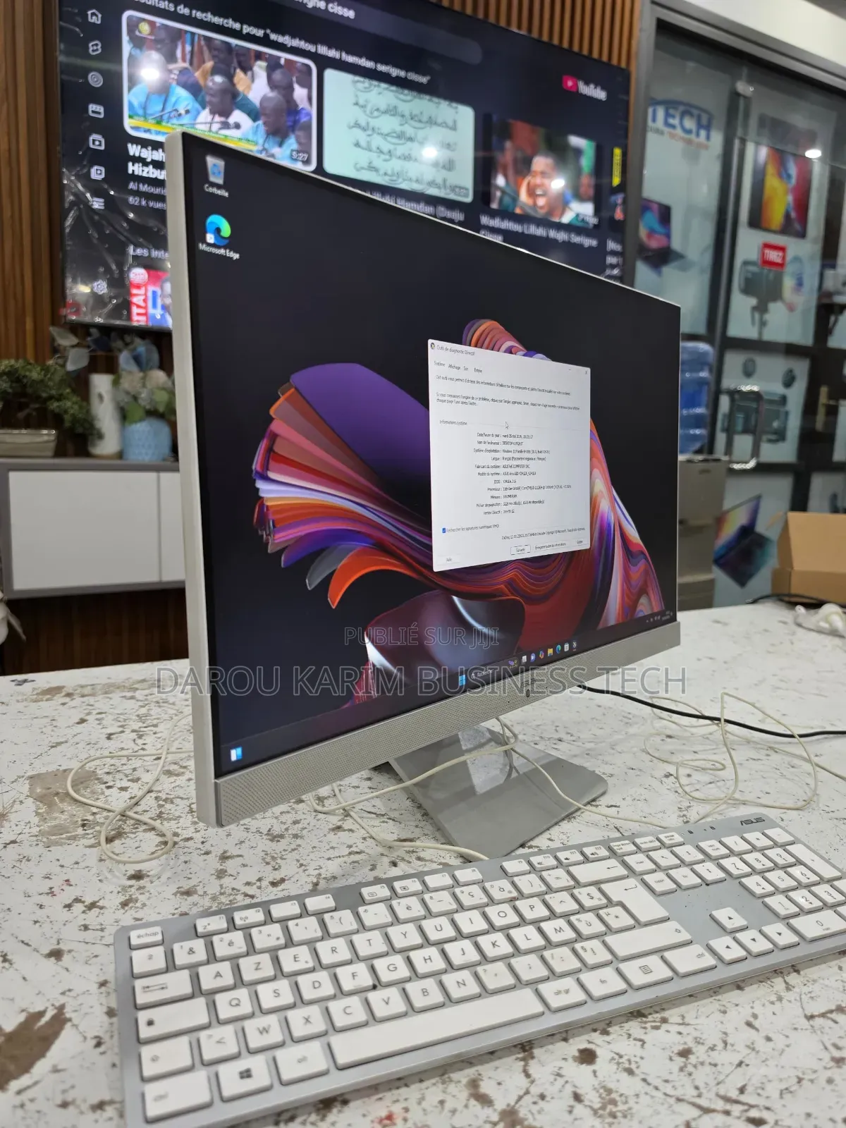 Nouveau Asus Vivo AiO V241IC 8GB Intel Core i3 SSD 256GB