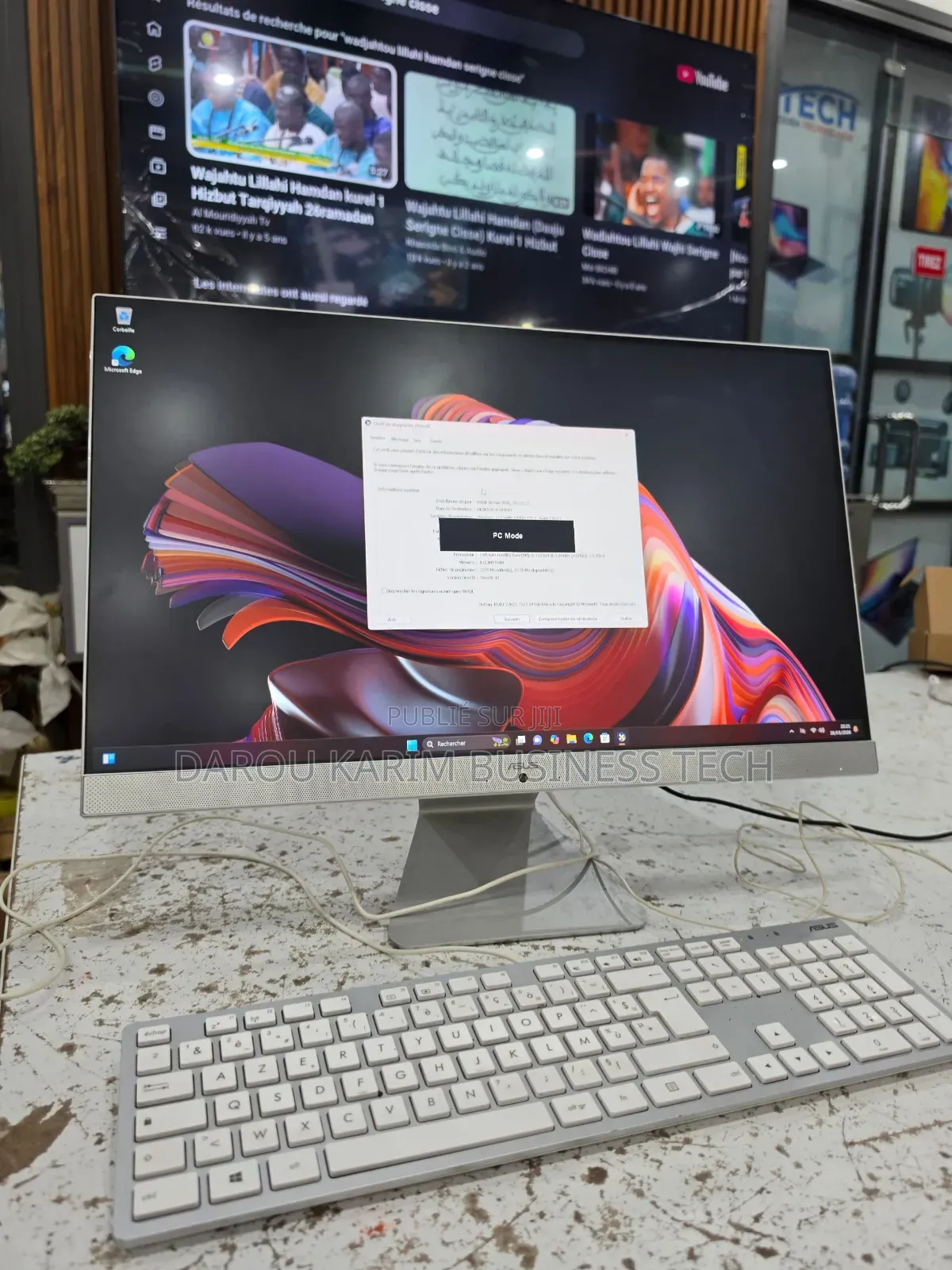 Nouveau Asus Vivo AiO V241IC 8GB Intel Core i3 SSD 256GB